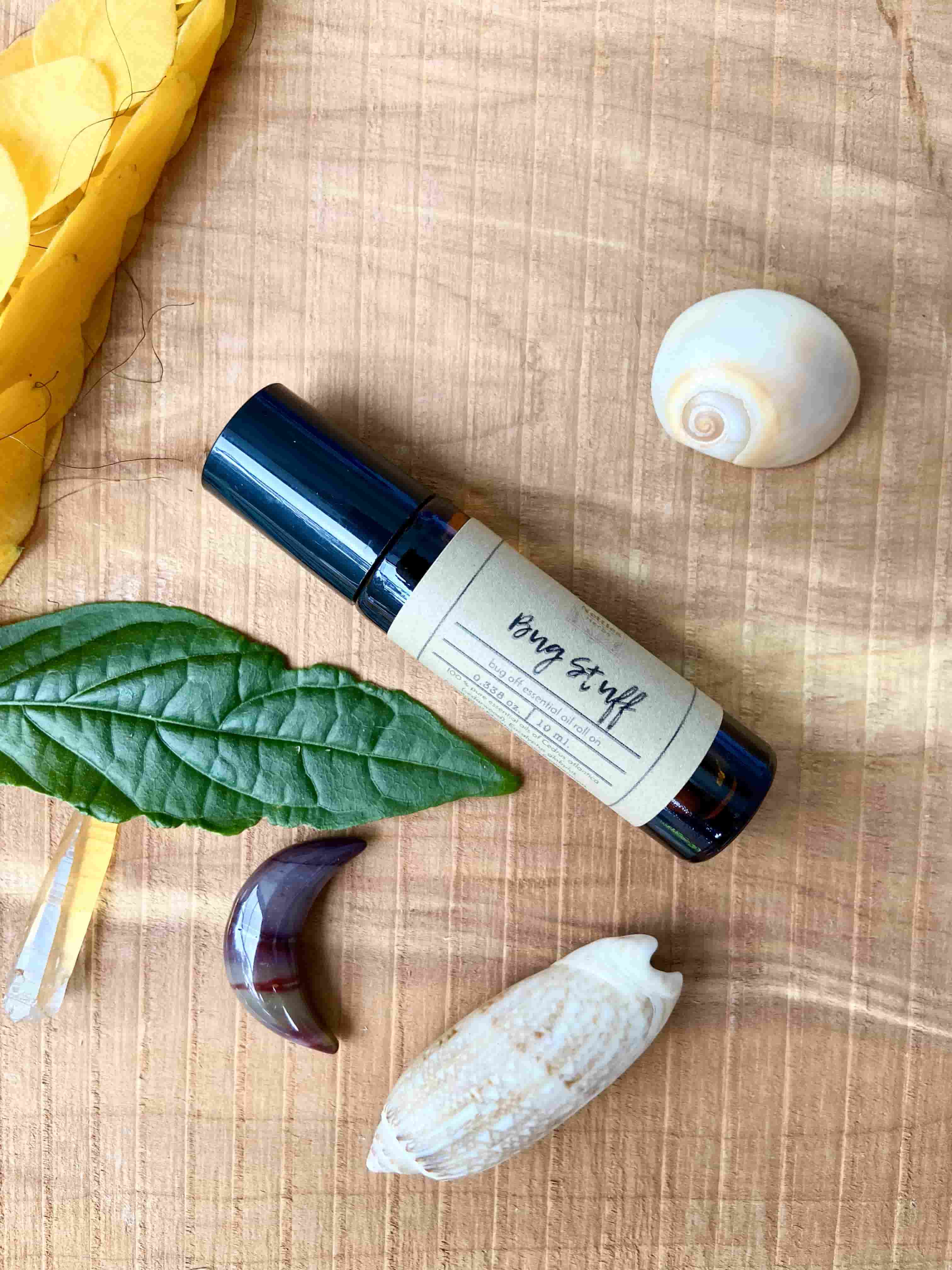 Bug Stuff Pocket Bug Oil - Stay Bite-Free on the Go - Made with Nourishing Apricot Oil and Therapeutic Essential Oils